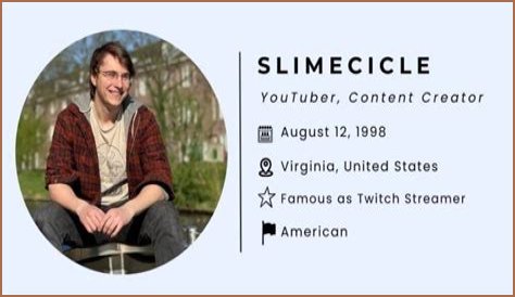 Slimecicle net worth, income and estimated earnings of Youtuber channel